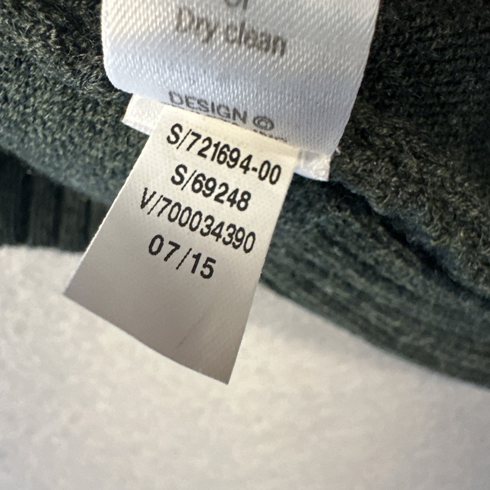 Athleta 100% Merino Wool Nopa Hooded Sweater Thumb Holes Forrest Green Size XXS - Picture 9 of 9